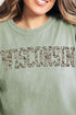 Camo Wisconsin Comfort Colors Adult Ring-Spun Cotton Tee