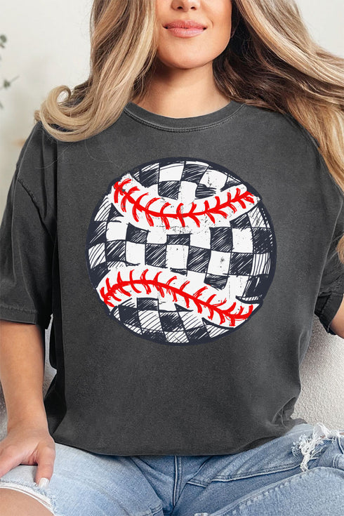 Checkerboard Pitch Comfort Colors Adult Ring-Spun Cotton Tee