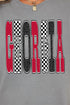 Checkered & Cheetah Georgia Comfort Colors Adult Ring-Spun Cotton Tee