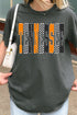 Checkered & Cheetah Tennessee Comfort Colors Adult Ring-Spun Cotton Tee