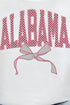 Checkered Coquette Alabama Comfort Colors Adult Ring-Spun Cotton Tee