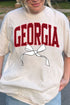 Checkered Coquette Georgia Comfort Colors Adult Ring-Spun Cotton Tee