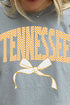 Checkered Coquette Tennessee Comfort Colors Adult Ring-Spun Cotton Tee