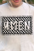 Checkered Trust In The Lord Comfort Colors Adult Ring-Spun Cotton Tee