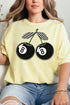 Cherry 8 Ball Comfort Colors Adult Ring-Spun Cotton Tee