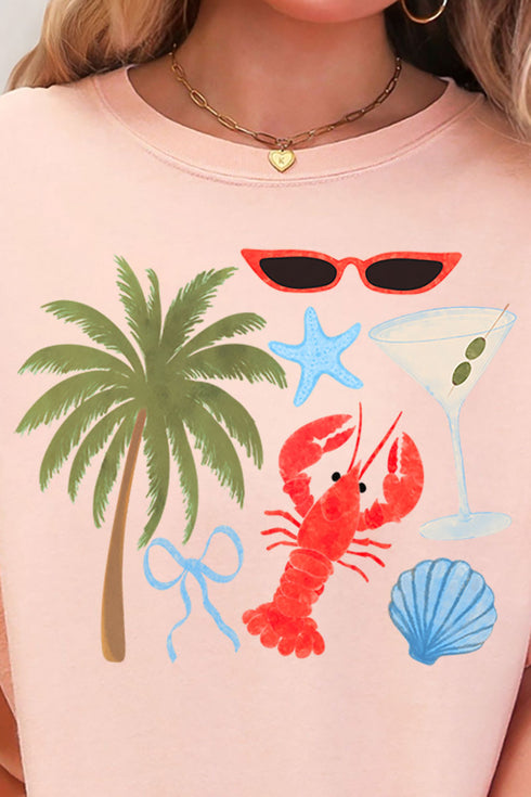 Chic Summer Comfort Colors Adult Ring-Spun Cotton Tee