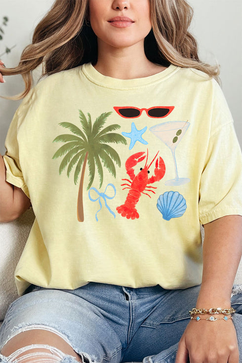 Chic Summer Comfort Colors Adult Ring-Spun Cotton Tee