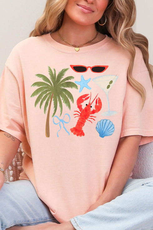 Chic Summer Comfort Colors Adult Ring-Spun Cotton Tee