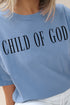 Child Of God Comfort Colors Adult Ring-Spun Cotton Tee