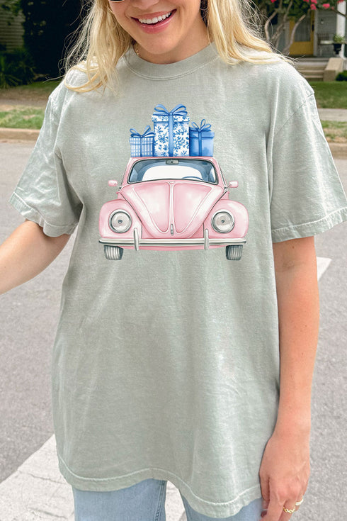 Chinoiserie Christmas Delivery Comfort Colors Adult Ring-Spun Cotton Tee