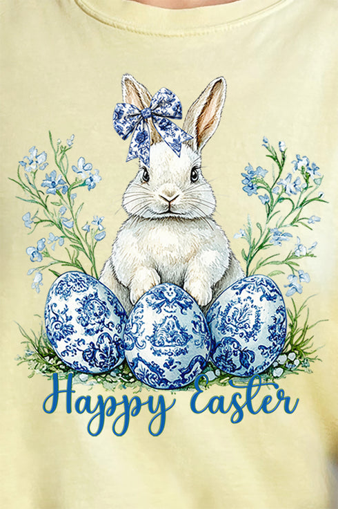 Chinoiserie Easter Bloom Comfort Colors Adult Ring-Spun Cotton Tee