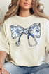 Chinoiserie Stethoscope Bow Comfort Colors Adult Ring-Spun Cotton Tee
