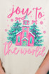 Church Joy To The World Comfort Colors Adult Ring-Spun Cotton Tee