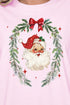 Classic Santa Coquette Comfort Colors Adult Ring-Spun Cotton Tee