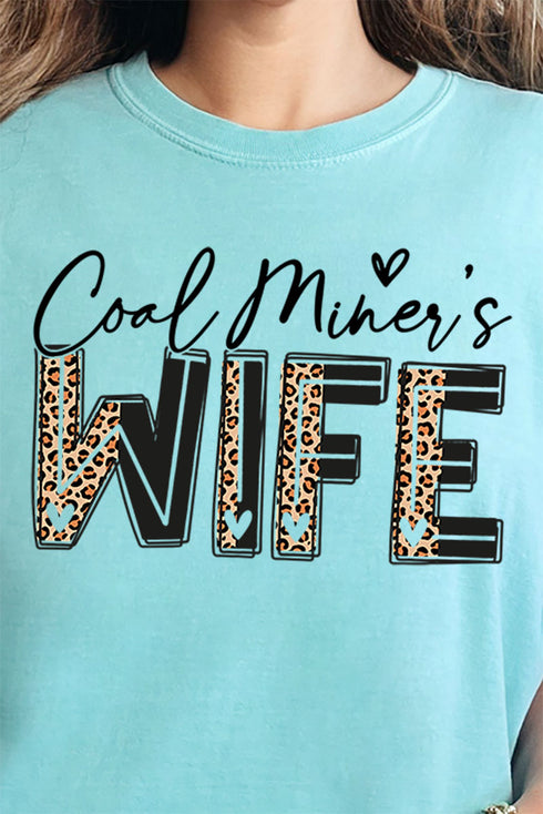 Coal Miner's Wife Comfort Colors Adult Ring-Spun Cotton Tee