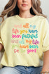 Colorful Always Faithful Comfort Colors Adult Ring-Spun Cotton Tee