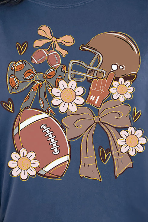 Coquette Daisy Gameday Comfort Colors Adult Ring-Spun Cotton Tee