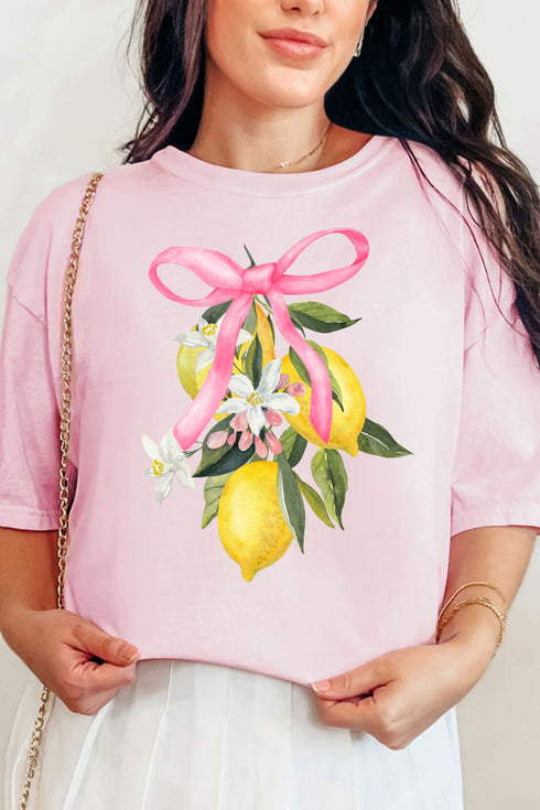 Coquette Lemon Blossom Comfort Colors Adult Ring-Spun Cotton Tee