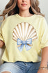 Coquette Seashell Comfort Colors Adult Ring-Spun Cotton Tee