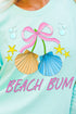Coquette Shell Beach Bum Comfort Colors Adult Ring-Spun Cotton Tee