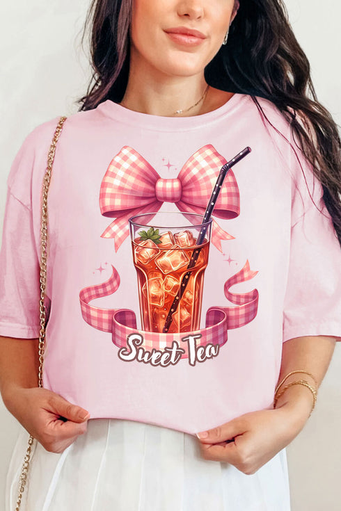 Coquette Sweet Tea Comfort Colors Adult Ring-Spun Cotton Tee