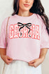 Coquette Varsity Georgia Comfort Colors Adult Ring-Spun Cotton Tee