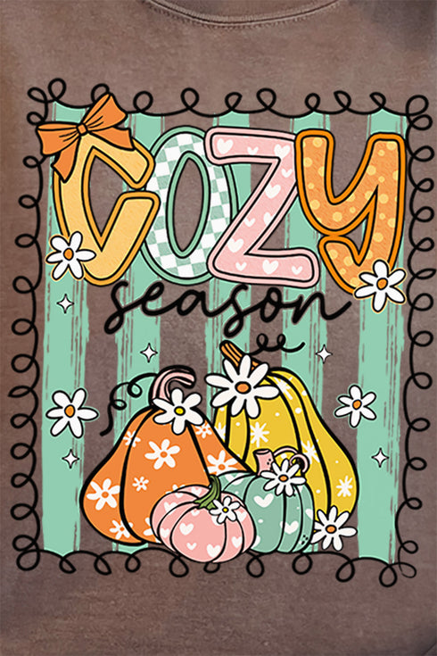 Cozy Season Swirl Comfort Colors Adult Ring-Spun Cotton Tee