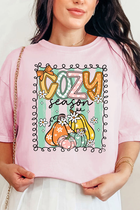 Cozy Season Swirl Comfort Colors Adult Ring-Spun Cotton Tee