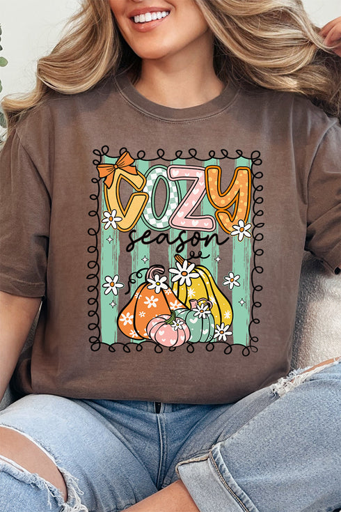 Cozy Season Swirl Comfort Colors Adult Ring-Spun Cotton Tee