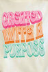 Created With A Purpose Comfort Colors Adult Ring-Spun Cotton Tee
