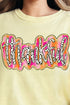 Dalmatian Dots Thankful Comfort Colors Adult Ring-Spun Cotton Tee