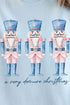 Demure Christmas Nutcracker Comfort Colors Adult Ring-Spun Cotton Tee