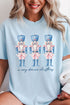 Demure Christmas Nutcracker Comfort Colors Adult Ring-Spun Cotton Tee