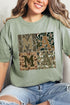 Distressed Camo Mama Comfort Colors Adult Ring-Spun Cotton Tee