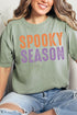 Distressed Spooky Season Comfort Colors Adult Ring-Spun Cotton Tee