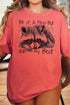 Doin' My Best Raccoon Comfort Colors Adult Ring-Spun Cotton Tee