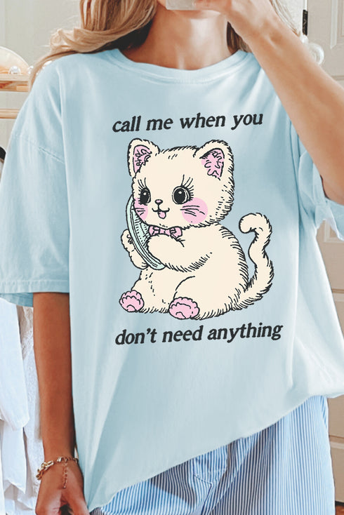 Don't Call Me Comfort Colors Adult Ring-Spun Cotton Tee