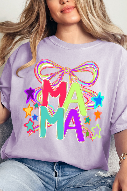 Doodle Stars Mama Comfort Colors Adult Ring-Spun Cotton Tee