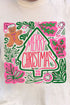 Doodle Merry Christmas Boho Comfort Colors Adult Ring-Spun Cotton Tee