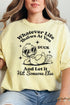 Duck And Let It Hit Someone Else Comfort Colors Adult Ring-Spun Cotton Tee