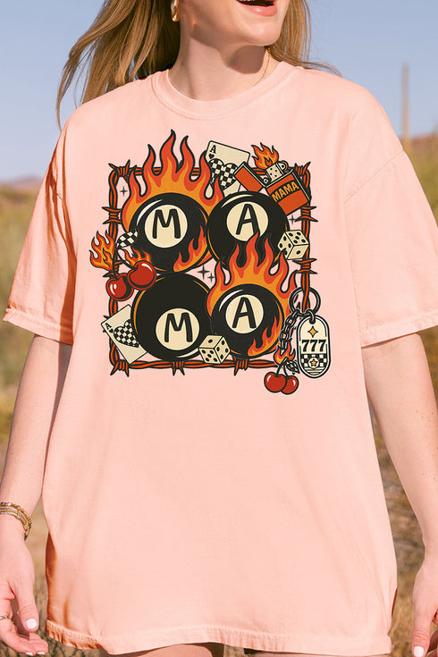 Eight Ball Mama Comfort Colors Adult Ring-Spun Cotton Tee