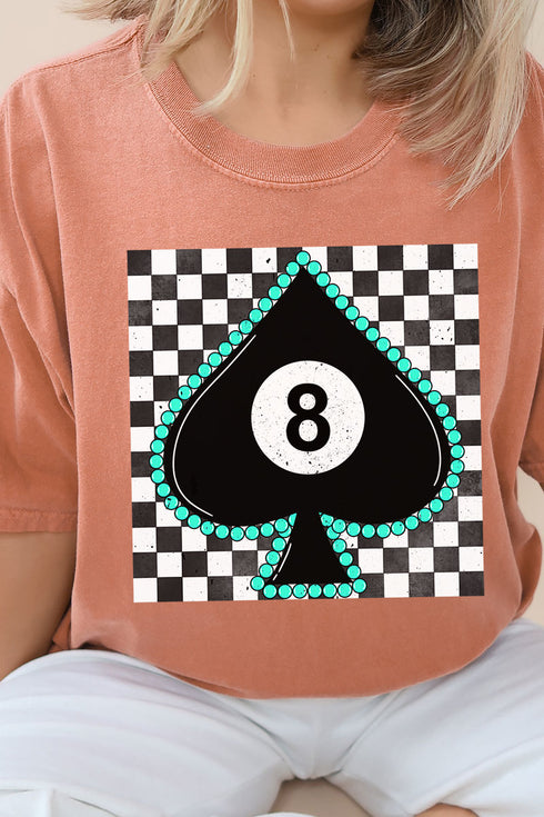 Eight Of Spades Comfort Colors Adult Ring-Spun Cotton Tee