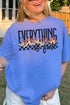 Everthing Is Fine Comfort Colors Adult Ring-Spun Cotton Tee