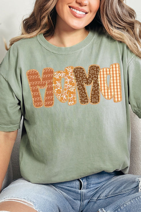 Fall Daze Mama Comfort Colors Adult Ring-Spun Cotton Tee