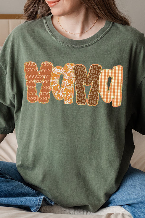 Fall Daze Mama Comfort Colors Adult Ring-Spun Cotton Tee