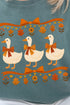 Fall Geese Girls Comfort Colors Adult Ring-Spun Cotton Tee