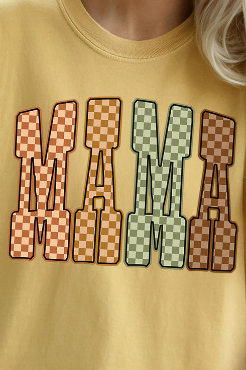 Fall Hues Mama Comfort Colors Adult Ring-Spun Cotton Tee