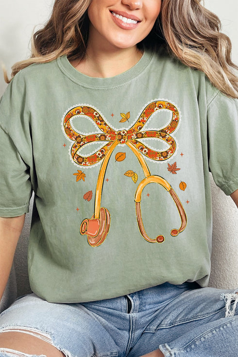 Falling For Nursing Comfort Colors Adult Ring-Spun Cotton Tee