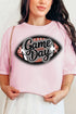 Faux Airbrush Game Day Comfort Colors Adult Ring-Spun Cotton Tee