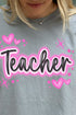 Faux Airbrush Teacher Comfort Colors Adult Ring-Spun Cotton Tee
